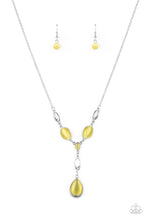 Load image into Gallery viewer, Ritzy Refinement - Yellow Moonstone Necklace Paparazzi
