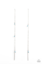 Load image into Gallery viewer, Dauntlessly Dainty - Blue Seed Bead Earrings Paparazzi
