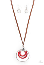 Load image into Gallery viewer, Hypnotic Happenings - Red Necklace Paparazzi

