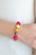 Day Trip Discovery - Multi Color Stretchy Bracelet