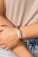 Roaming For Days - Orange Urban Wander Bracelet Paparazzi