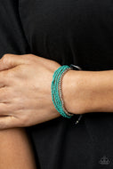 All Beaded Up Blue Bracelet Paparazzi