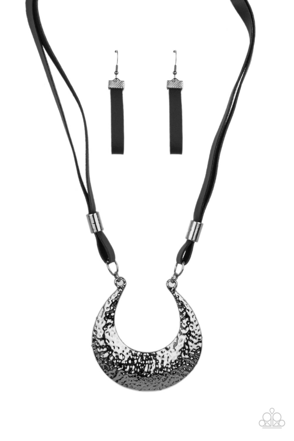 Majorly Moonstruck - Black Necklace Paparazzi