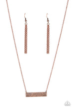 Load image into Gallery viewer, Living The Mom Life - Copper Family Necklace Paparazzi
