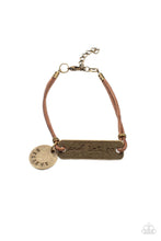 Load image into Gallery viewer, Believe and Let Go - Brass Inspirational Bracelet Paparazzi
