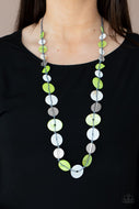 Seashore Spa - Green Necklace Paparazzi