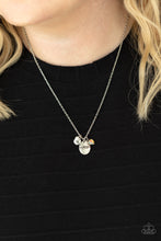 Load image into Gallery viewer, Super Mom - White Iridescent Necklace Paparazzi
