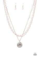 Load image into Gallery viewer, Promoted to Grandma - Pink Iridescent Necklace Paparazzi
