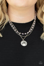 Load image into Gallery viewer, Promoted to Grandma - Pink Iridescent Necklace Paparazzi
