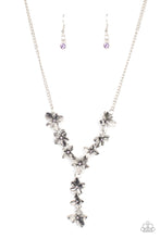 Load image into Gallery viewer, Fairytale Meadow - Purple Flower Necklace Paparazzi
