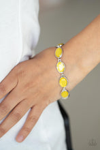 Load image into Gallery viewer, Smooth Move - Yellow Moonstone Bracelet Paparazzi
