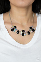 Load image into Gallery viewer, Galaxy Gallery - Black Iridescent Necklace Paparazzi
