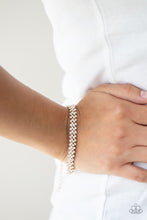 Load image into Gallery viewer, Chicly Candescent - Gold Bracelet Paparazzi
