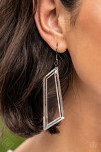 Load image into Gallery viewer, The Final Cut - Black Fashion Fix Earrings
