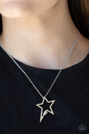 Light Up The Sky - White Star Necklace Paparazzi