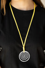 Load image into Gallery viewer, One MANDALA Show - Yellow Necklace Paparazzi
