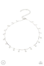 Load image into Gallery viewer, Little Miss Americana - Silver Star Necklace Paparazzi
