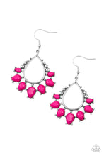 Load image into Gallery viewer, Flamboyant Ferocity - Pink Earrings Paparazzi
