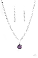 Load image into Gallery viewer, Gallery Gem - Purple Necklace Paparazzi
