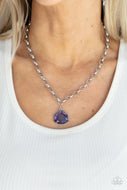 Gallery Gem - Purple Necklace Paparazzi