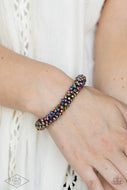 Wake up and Sparkle Multi-Color Oil Spill Bracelet Paparazzi
