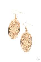 Load image into Gallery viewer, High Tide Terrace - Gold Earrings Paparazzi
