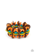 Load image into Gallery viewer, Caribbean Canopy - Multi-Color Wooden Bracelet Paparazzi
