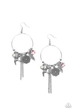 Load image into Gallery viewer, TWEET Dreams - Pink Charm Earrings Paparazzi
