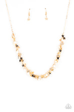 Load image into Gallery viewer, Starry Anthem - Gold Necklace Paparazzi
