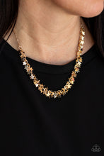 Load image into Gallery viewer, Starry Anthem - Gold Necklace Paparazzi
