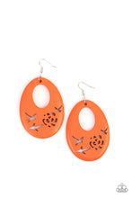 Load image into Gallery viewer, Home TWEET Home - Orange Bird Earrings Paparazzi
