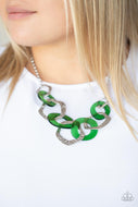 Urban Circus - Green Necklace Paparazzi