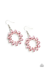 Load image into Gallery viewer, Champagne Bubbles - Pink Earrings Paparazzi
