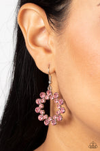 Load image into Gallery viewer, Champagne Bubbles - Pink Earrings Paparazzi
