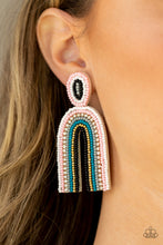 Load image into Gallery viewer, Rainbow Remedy - Multi-Color Seed Bead Earrings Paparazzi
