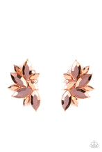 Load image into Gallery viewer, Instant Iridescence - Copper Stud Earrings Paparazzi
