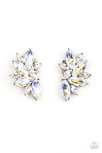 Load image into Gallery viewer, Instant Iridescence - White Post Diamond Earrings Paparazzi
