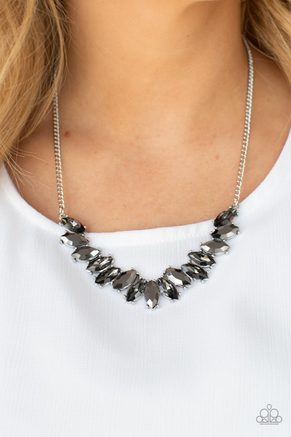 Galaxy Game-Changer - Silver Necklace Paparazzi