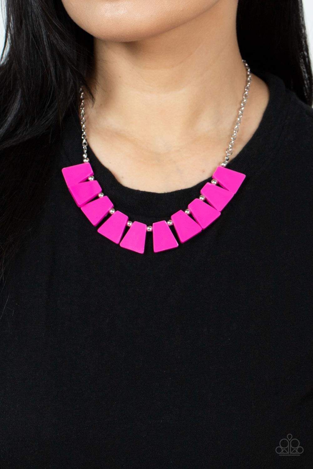 Vivaciously Versatile - Pink Necklaces Paparazzi