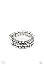 Load image into Gallery viewer, Tangible Texture - Silver Simply Santa Fe Fashion Fix Bracelet Paparazzi
