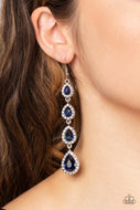 Confidently Classy - Blue Earrings