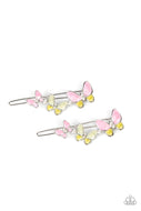 Bushels of Butterflies - Pink Hair Accessories Paparazzi