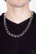 Full-Court Press - Silver Men's Necklace Paparazzi