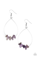 Load image into Gallery viewer, South Beach Serenity - Purple Earrings Paparazzi
