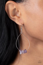 Load image into Gallery viewer, South Beach Serenity - Purple Earrings Paparazzi
