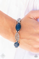 Garden Rendezvous - Blue Bracelet Paparazzi