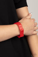 In Plain SIGHTSEER - Red Bracelet Paparazzi