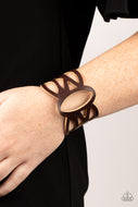 Rural Rodeo - Brown Urban Leather Bracelet Paparazzi