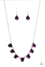 Load image into Gallery viewer, Experimental Edge - Purple Necklace Paparazzi
