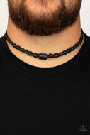Its A THAI - Black Urban Lava Bead Necklace Paparazzi